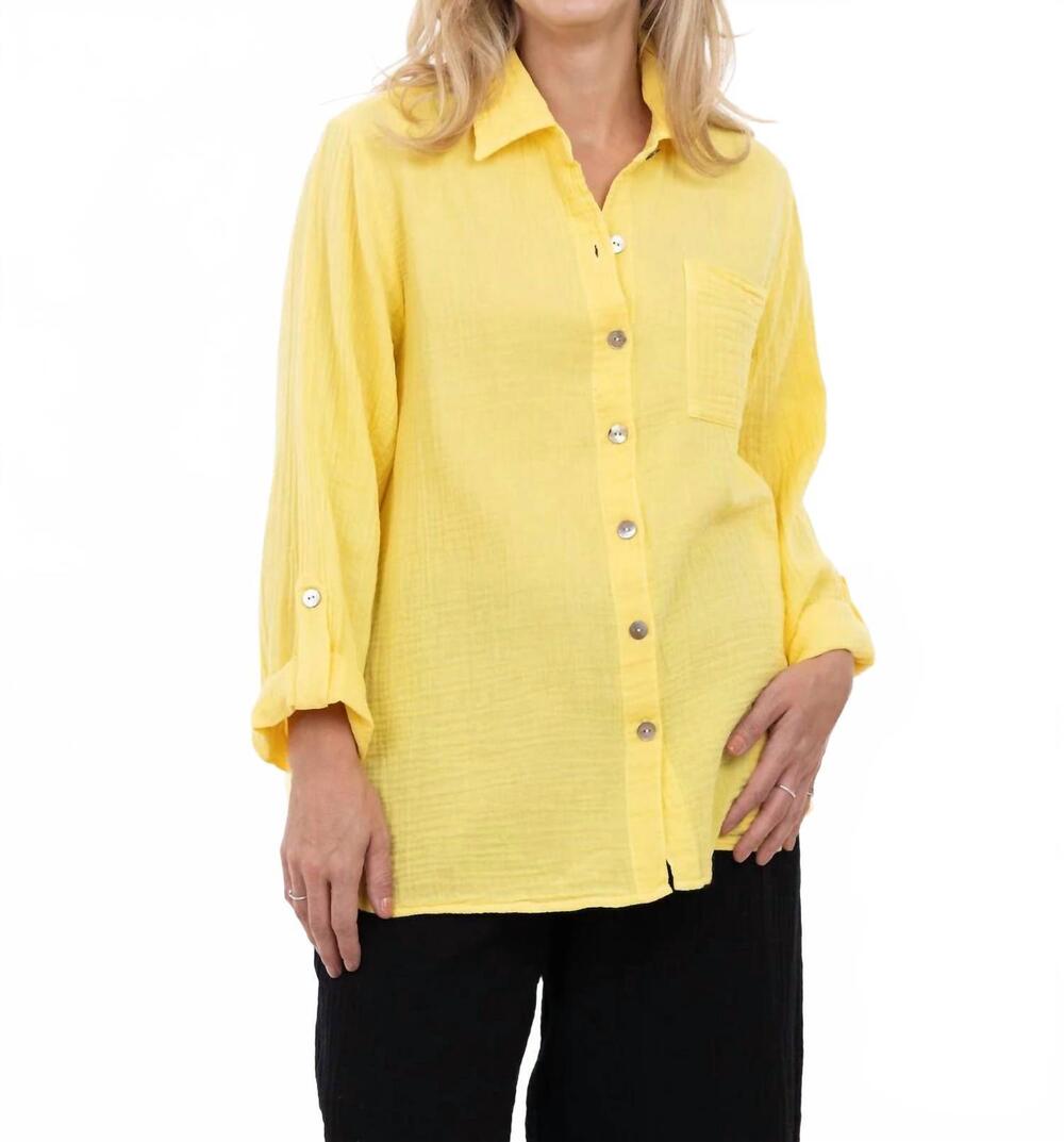 NEW SHANNON PASSERO kesha top in canary yellow